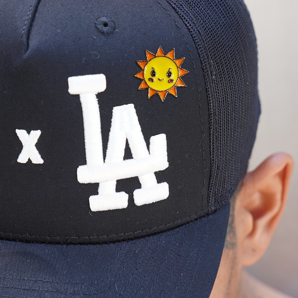 Sun Enamel Pin